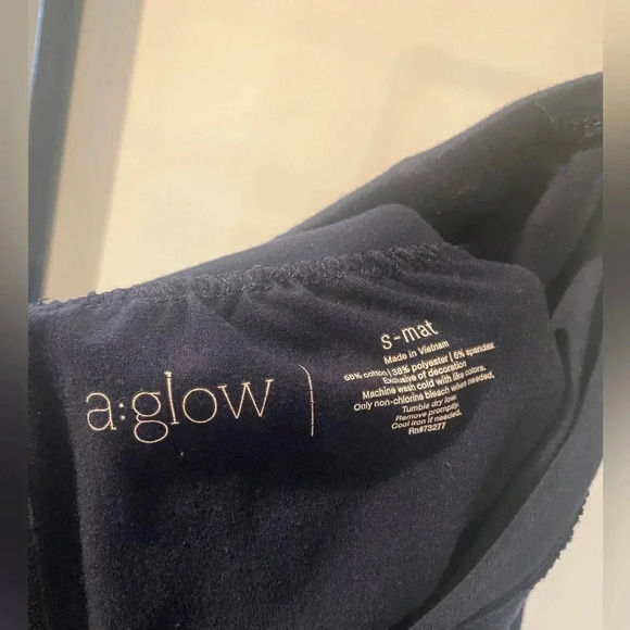 A glow Women Blue Casual Pants Size Small Maternity. Stretchy. Skinny legged. - Picture 2 of 5